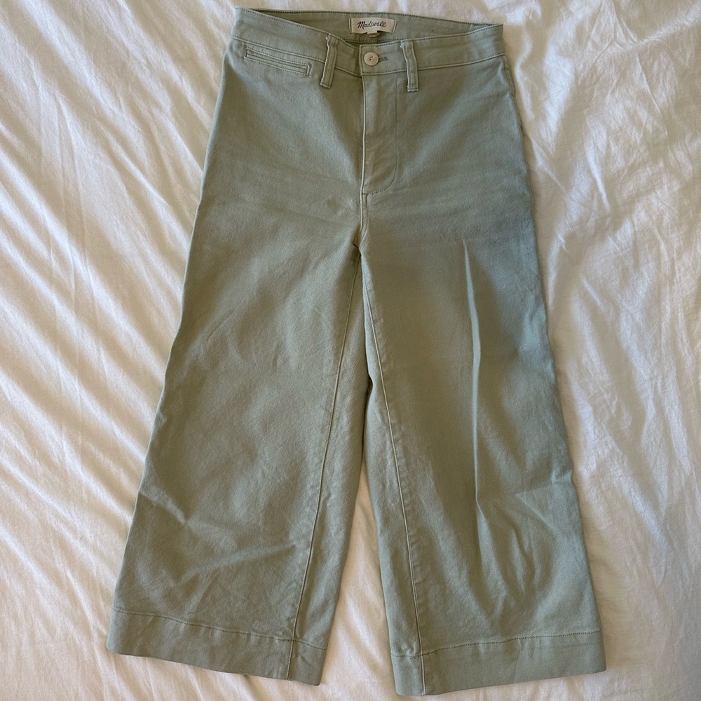 Madewell wide-leg, high-waisted pants